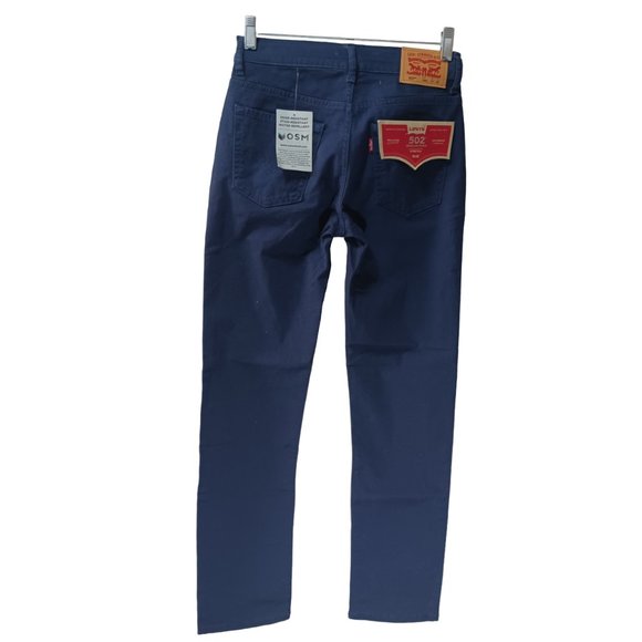 NWT Levi's 502 boys  Regular Taper Fit Chino Pants Size 14 reg W27 L29 - Picture 2 of 4